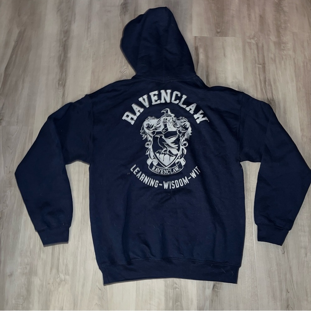 HARRY POTTER HOGWARTS RAVENCLAW CREST HOODIE